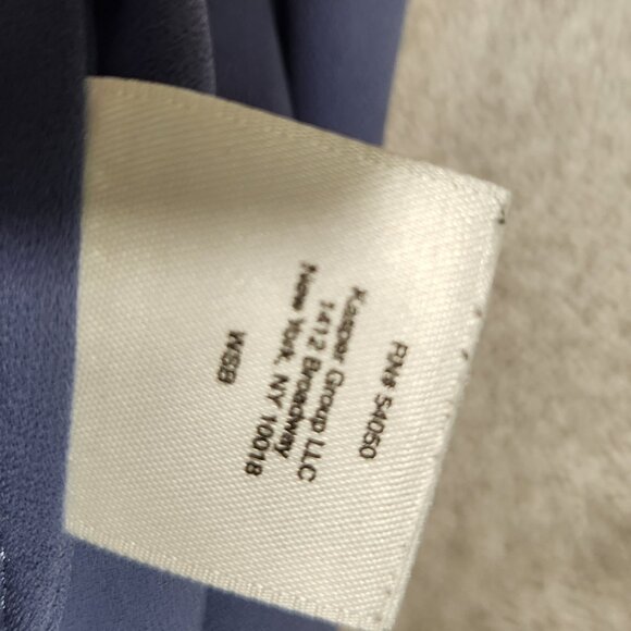 Anne Klein Purple Top with Metallic details Womens Size M - Picture 6 of 8